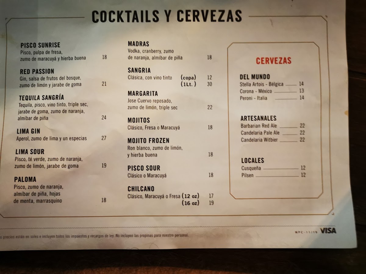 Menu Oliver - Jockey Plaza-5